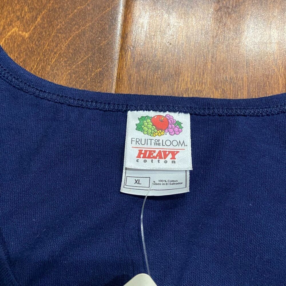 Fruit Of The Loom Vintage Pubs Of Bermuda Navy Tank Top Men's NWT Size XL - Picture 6 of 8